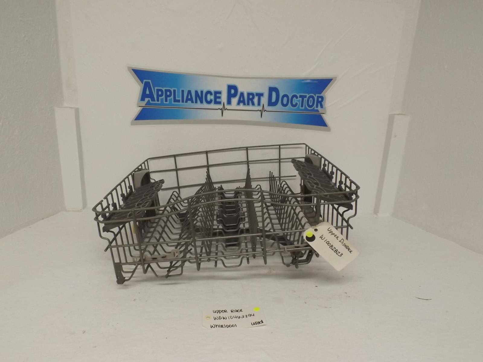Whirlpool Dishwasher WPW10462394 Upper Rack Used Whirlpool Dishwasher WPW10462394 Upper Rack Used